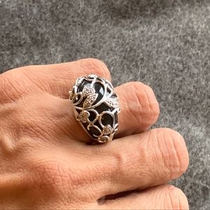 Sterling Silver Onyx Ring